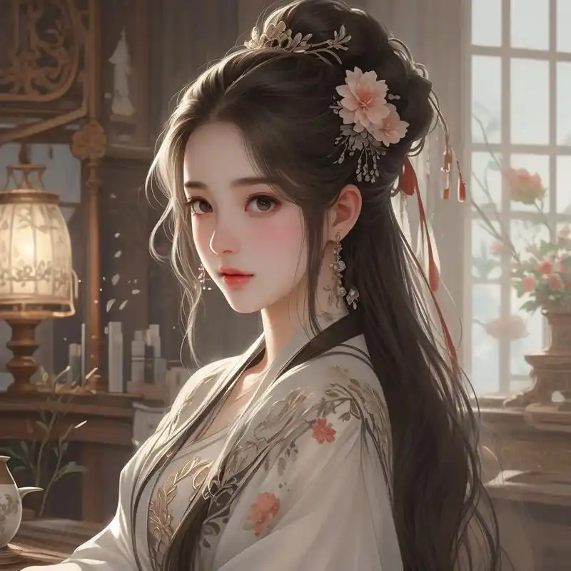 仙气清冷0269♀15绝美古风头像93 绝美古风头像,每一张都仙气