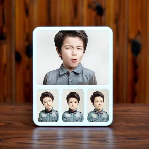 韩式组合连体相框四宫格摆台5寸儿童宝宝冲洗相框