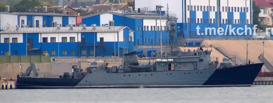 面对无人艇威胁 俄军战舰穿上"迷彩服"_新闻频道_中国青年网