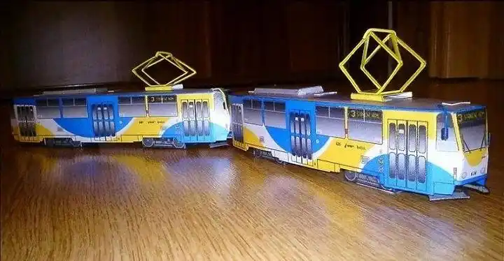 tatra t6a5 kosice 626 火车纸模型