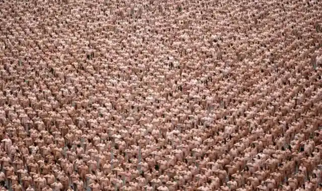 摄影〕群人体,一个全球禁忌的视觉|斯宾塞|人体艺术|摄影师|美国