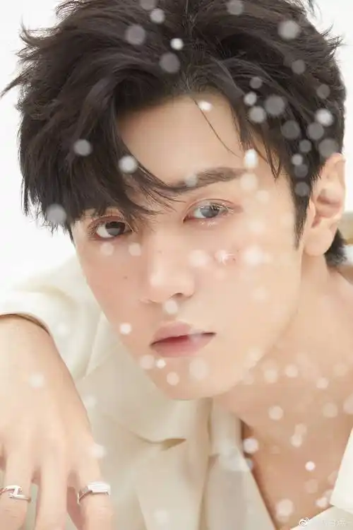 陈哲远最新写真大片冬季恋歌落雪氛围感十足