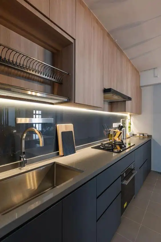 厨房吊柜避免磕碰的5个方法,我更看重最后一种,钱省了还实用!