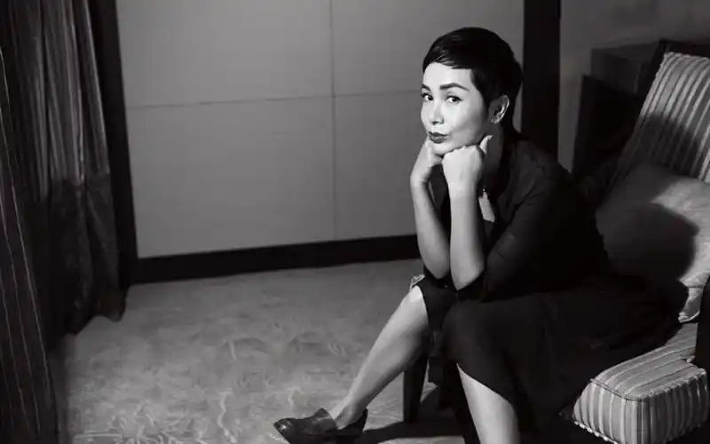 蒋雯丽复古写真桌面壁纸