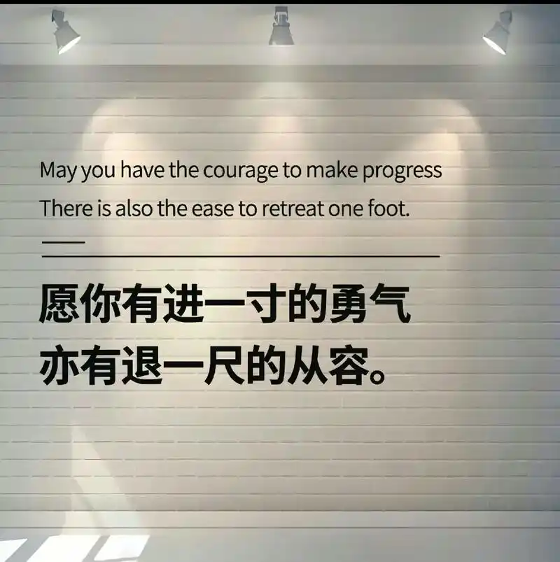 愿你有进一寸的勇气,亦有退一尺的从容.#背景图 - 抖音