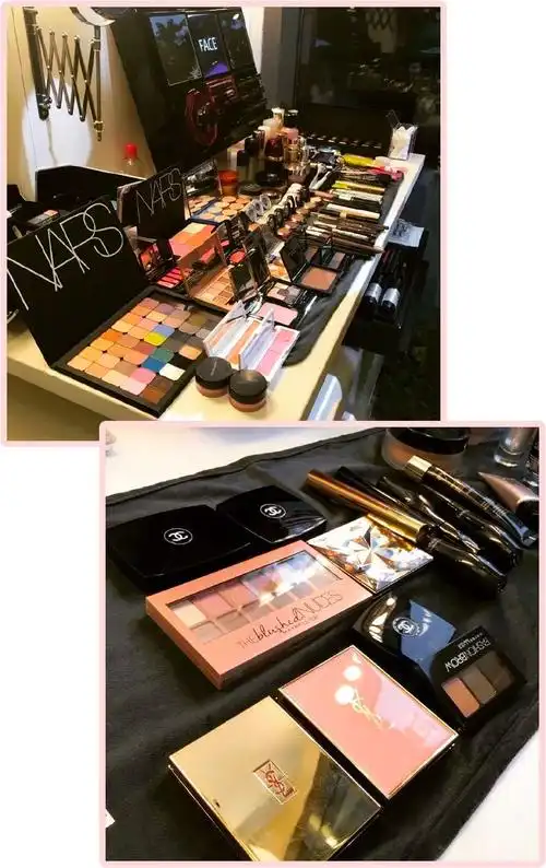 当然啦,每个化妆师的手法和风格不同,但总有自己偏爱的产品和技巧的.