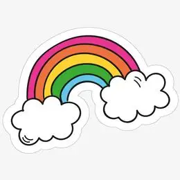 爱心翅膀装饰图案