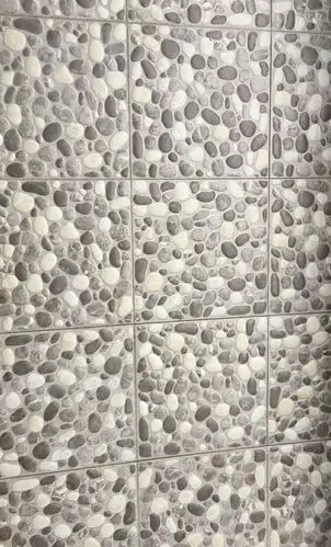 休闲大阳台地面鹅卵石铺贴手法,一览效果.