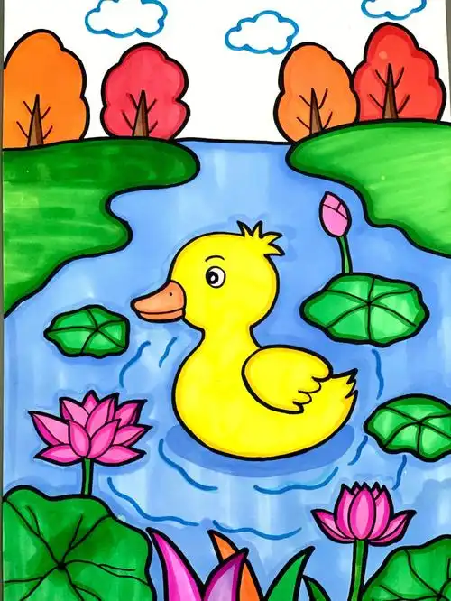 儿童风景画合集