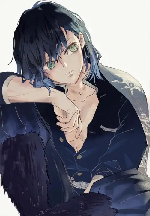 队服伊之助鬼灭之刃竖图