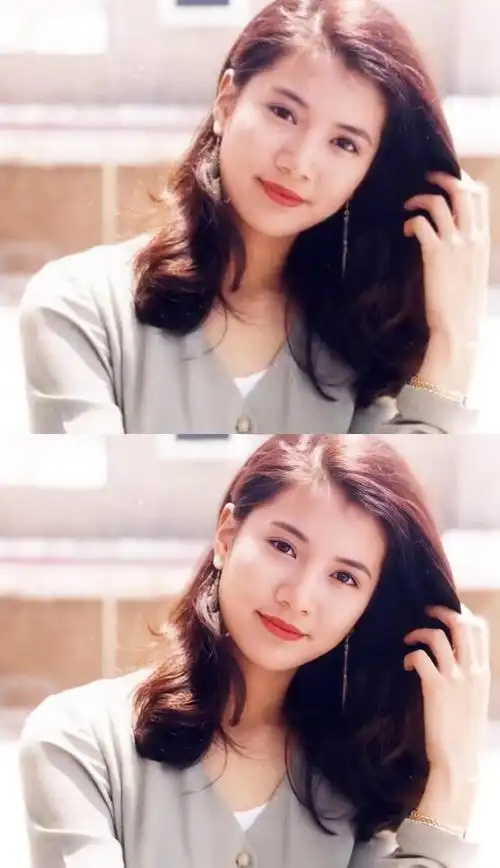 袁咏仪高清年轻神颜照!