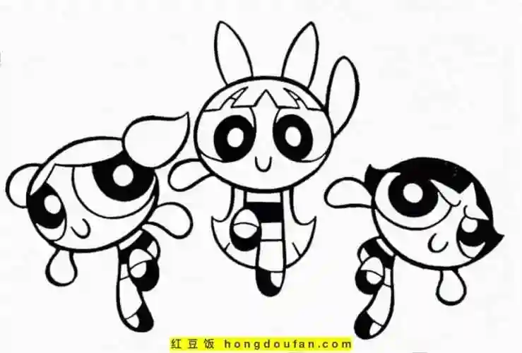 做勇敢而个性的女孩子吧12张飞天小女警超级英雄涂色图片