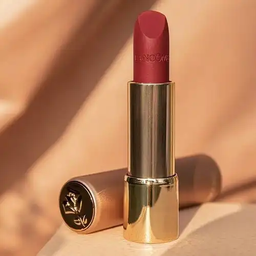 兰蔻lancome菁纯柔雾哑光口红888小野莓