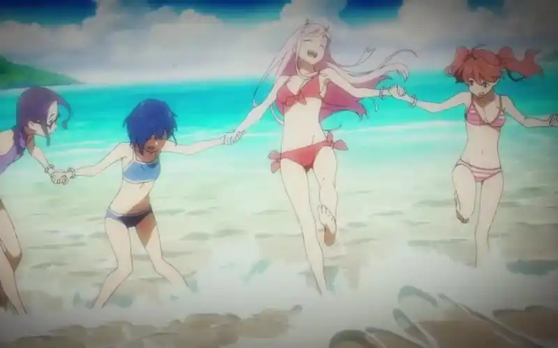 darlinginthefranxx第七集全体泳装福利ed