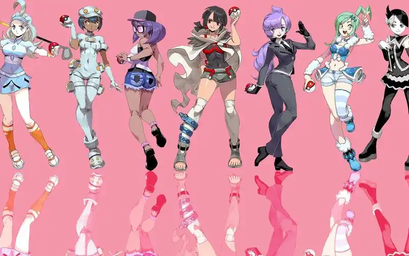 盘点神奇宝贝世界里漂亮的女生们(第三期)_哔哩哔哩 (゜-゜)つロ 干杯