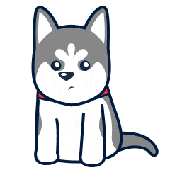 红绳狗狗可爱萌萌哒gif动图_动态图_表情包下载_soogif