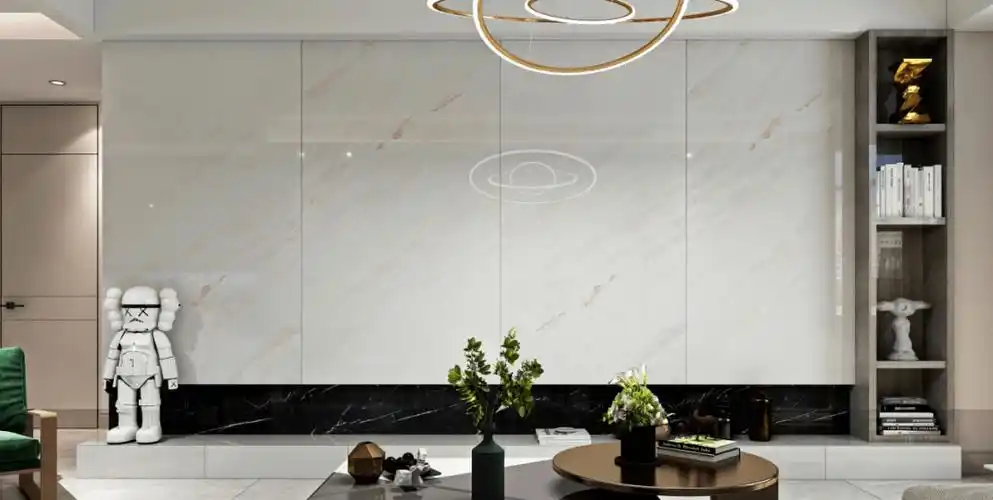 30款简约轻奢大理石背景墙案例参考