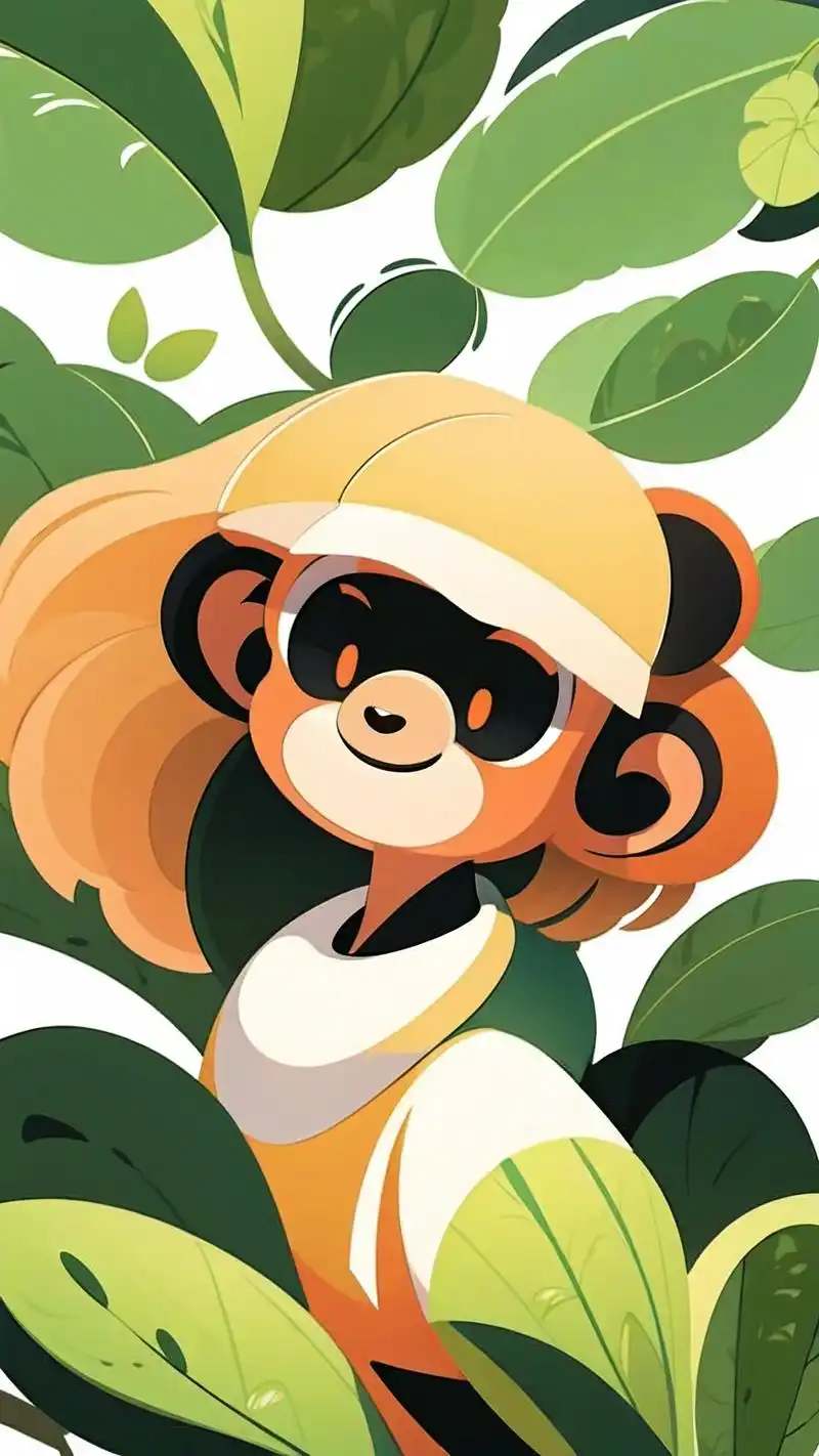 超萌卡通猴子壁纸来袭9278