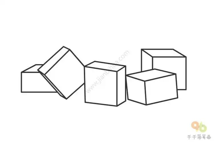方糖简笔画画法