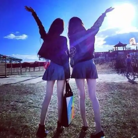 闺蜜qq背影头像小清新图片大全