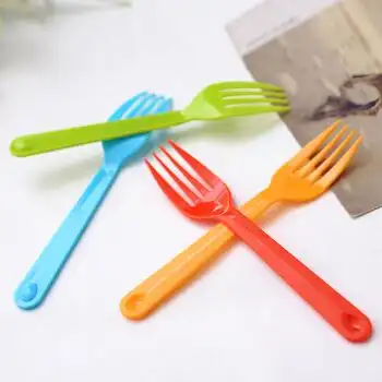 inomata 日本进口儿童餐具套装 水果叉子 便携宝宝餐具 儿童叉子 一套