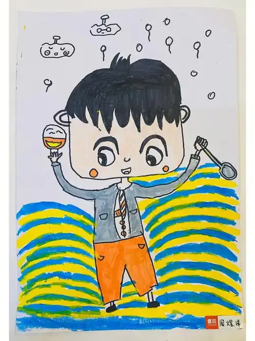 美术考级二级作品