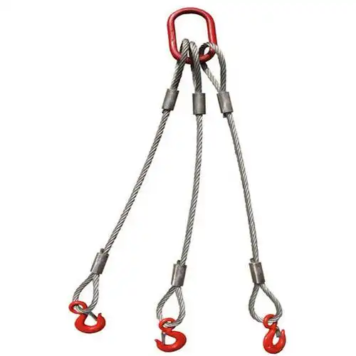 插编钢丝绳扣,压制钢丝绳套,无接头钢丝绳圈,浇铸钢丝绳索具