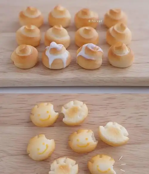 粘土甜甜圈的做法,粘土做小零食