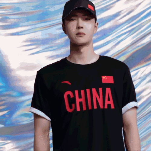 王一博##王一博巴黎奥运会火炬手##王一博安踏品牌全球首席代言