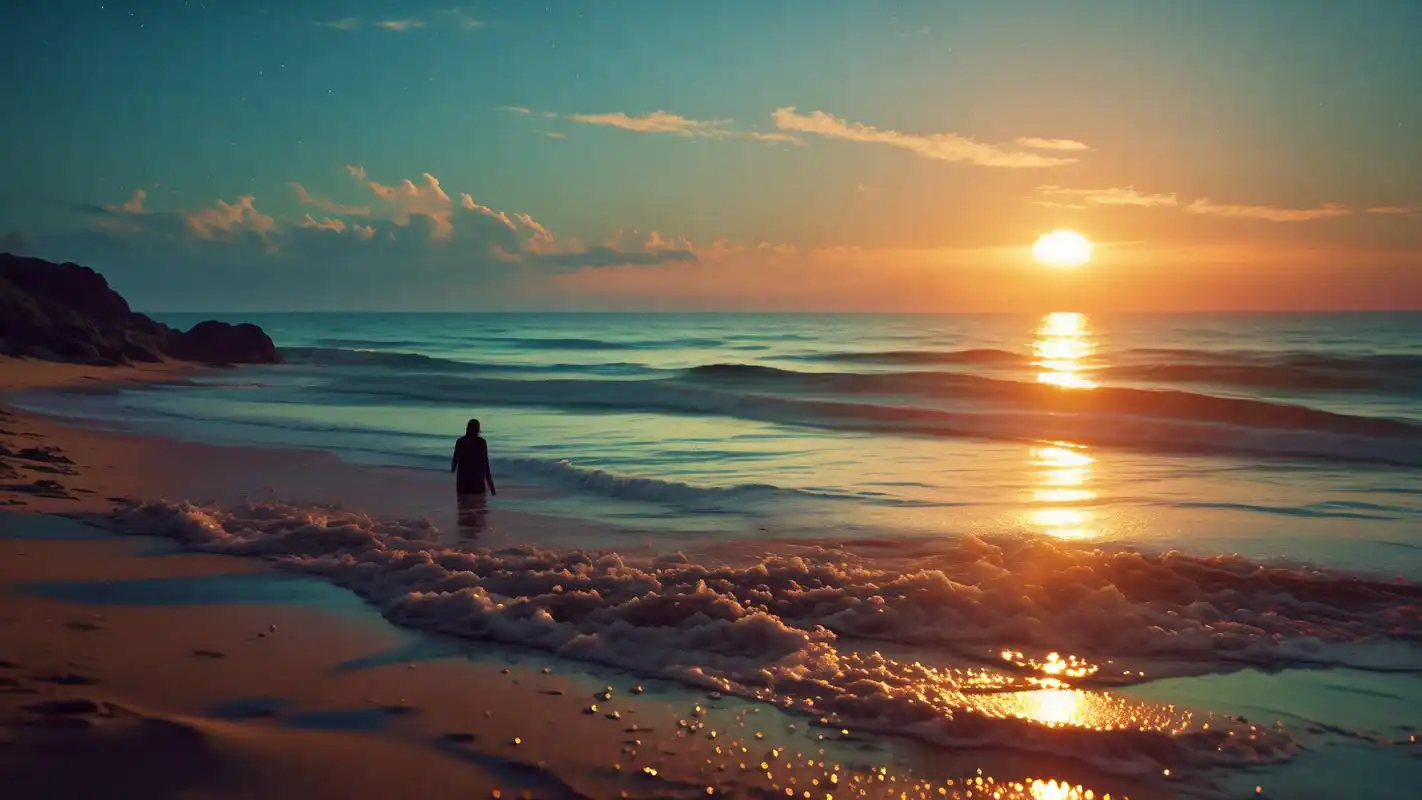 这些背景图片,每一张都充满了情感与意境,仿佛能让人沉浸在那份孤