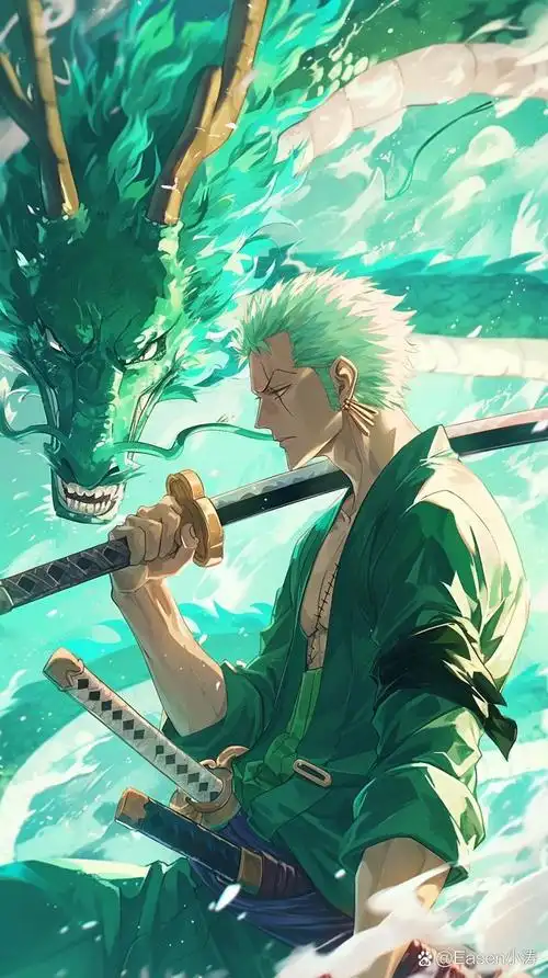 索隆新年壁纸|太燃了 送给海迷们的年终奖