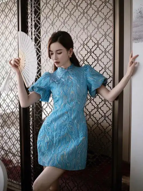 新中式改良旗袍到底有多美?!