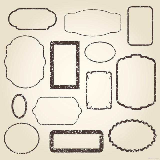 ps怎么制作线条边框