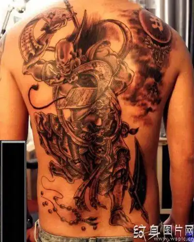 霸气满背夜叉纹身社会人第一选择