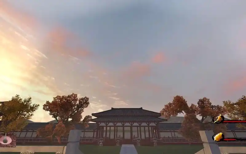 参观汉朝初年皇帝的宫殿