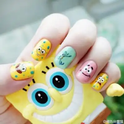 小可爱-小清新-卡通-美甲-dream阿里