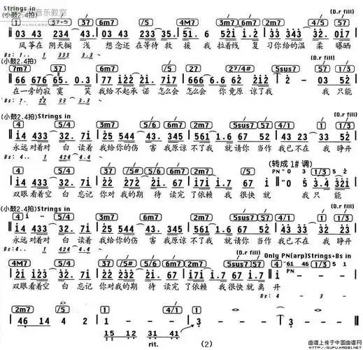 溯钢琴谱简单版溯reverse简谱溯钢琴简谱