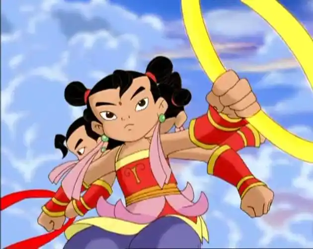 data-lemmaid="35250">哪吒 /a>,变成三个脑袋和六条手臂的法身,手