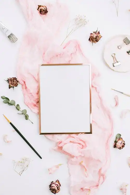 照片框周围有精致的元素图片,附件,艺术,艺术家,背景,美女,毯子,博客