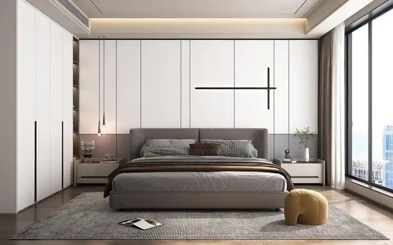 它的每一处设计都需要认真打磨,而床头背景墙是整个卧室内最值得设计