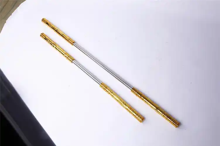 金箍棒电镀升缩钢弹棒伸缩棒收缩棒舞台魔术表演道具套装批发
