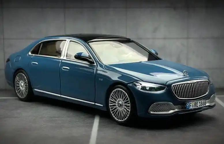 almost real奔驰迈巴赫s680 | 复古蓝