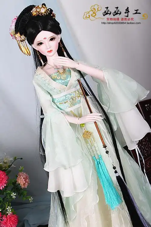 【函函娃衣】bjd古装娃衣1/3 1/4 大女古装娃衣 昕落