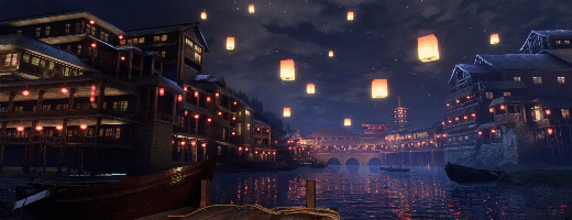 第八周▼▼知识概要说明:这周我们将结束古风场景的制作,首先需要