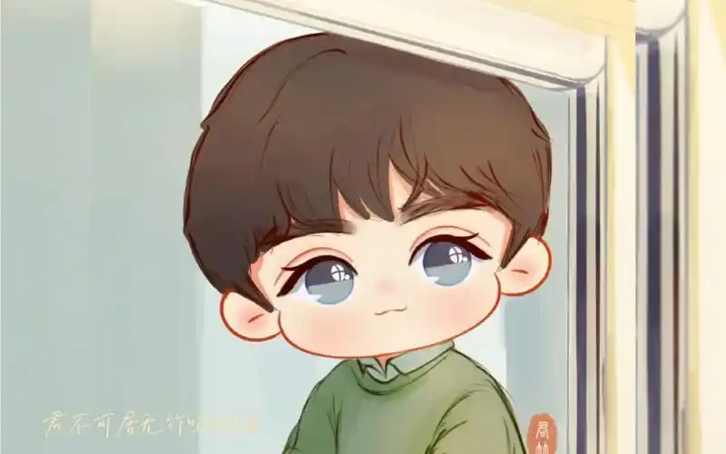 【朱一龙吴邪】q版小狗勾绘画过程