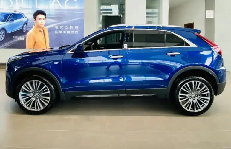 新款凯迪拉克xt4实车到店,售价22.97万起