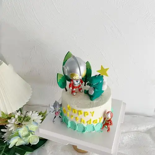 奥特曼小男孩蛋糕