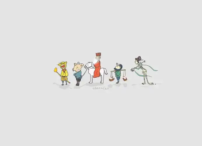 很无聊的西游记|插画|创作习作|chenolar - 原创作品 - 站酷 (zcool)