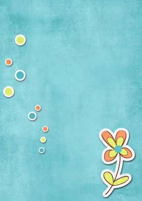 学生档案模板a4简笔画