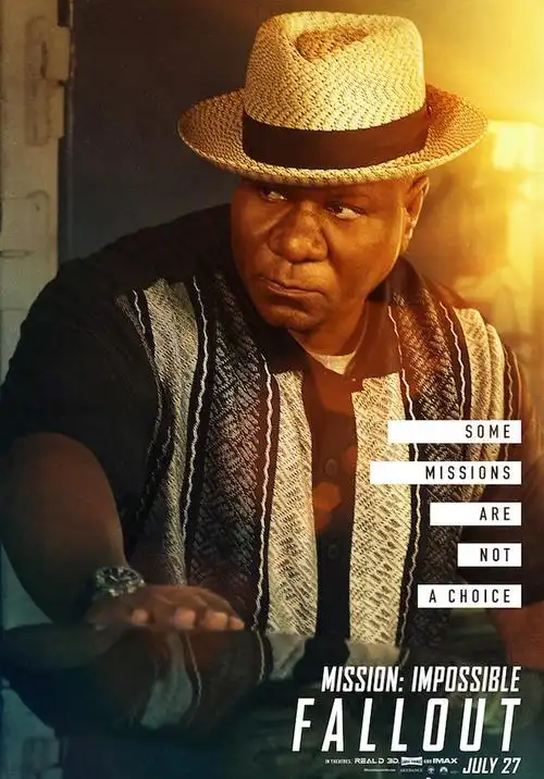 《碟中谍6:全面瓦解》人物海报图片